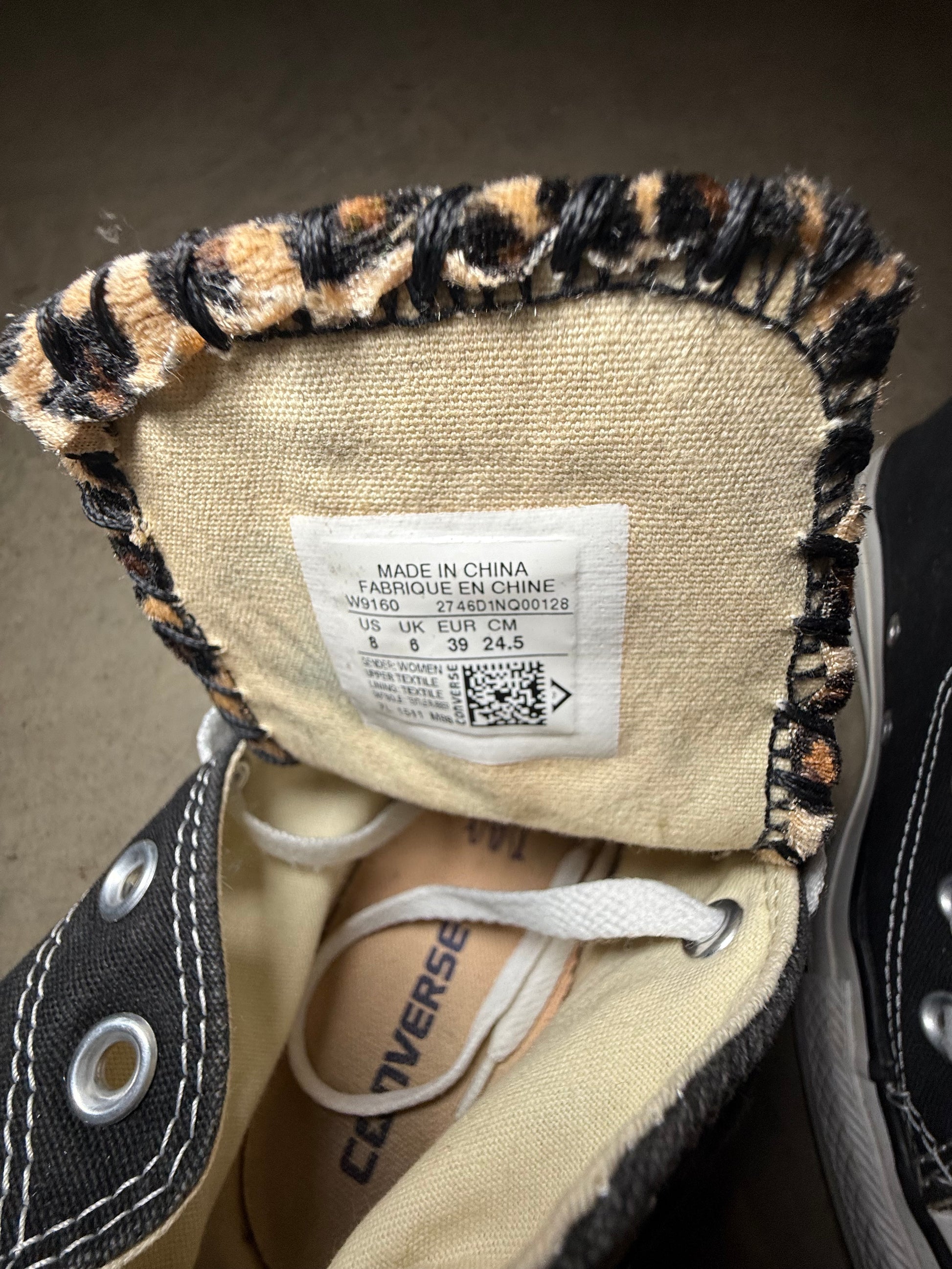 Classic Leopard Chucks