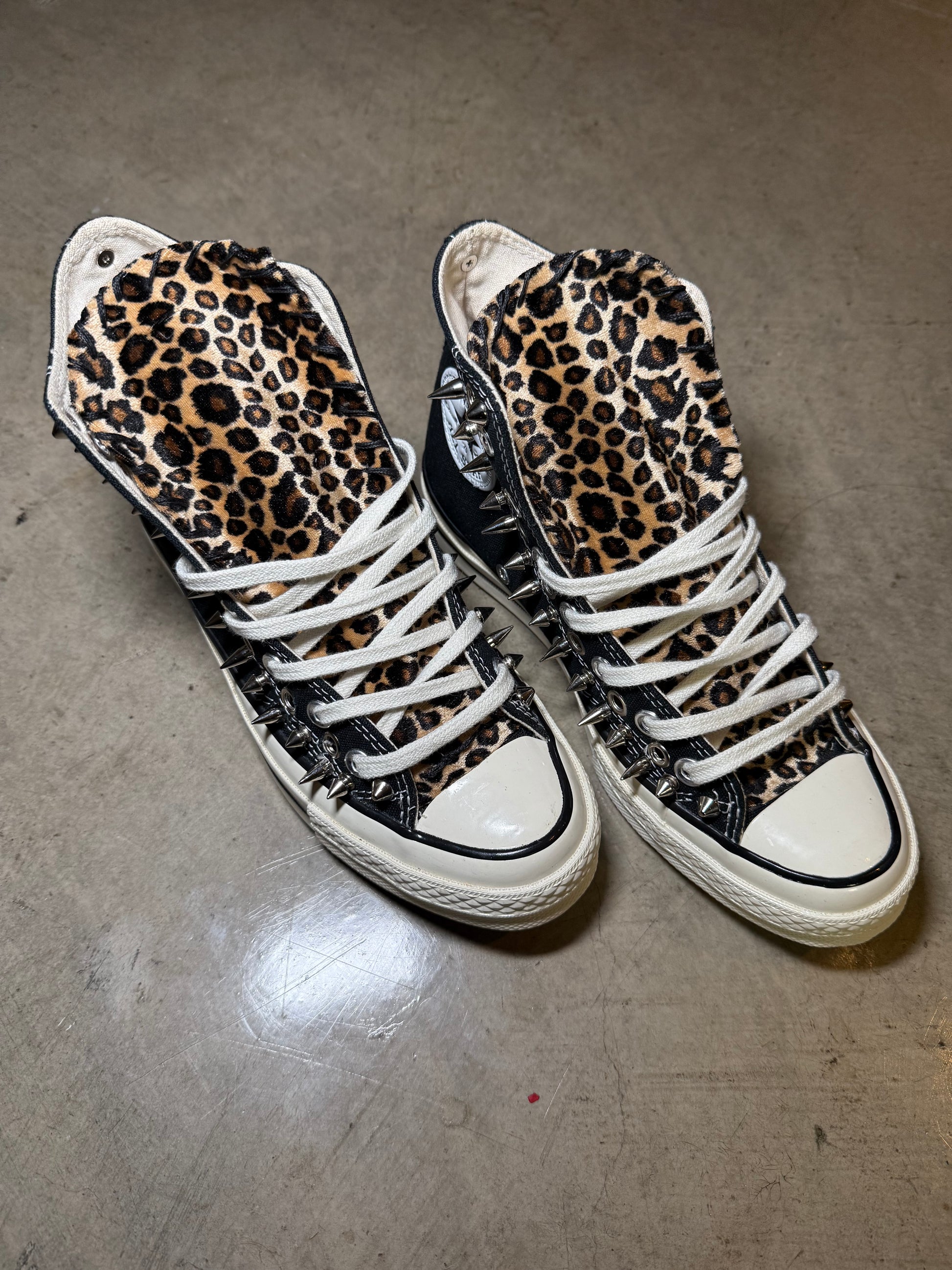 70’s AllStar Leopard Chucks Brand New