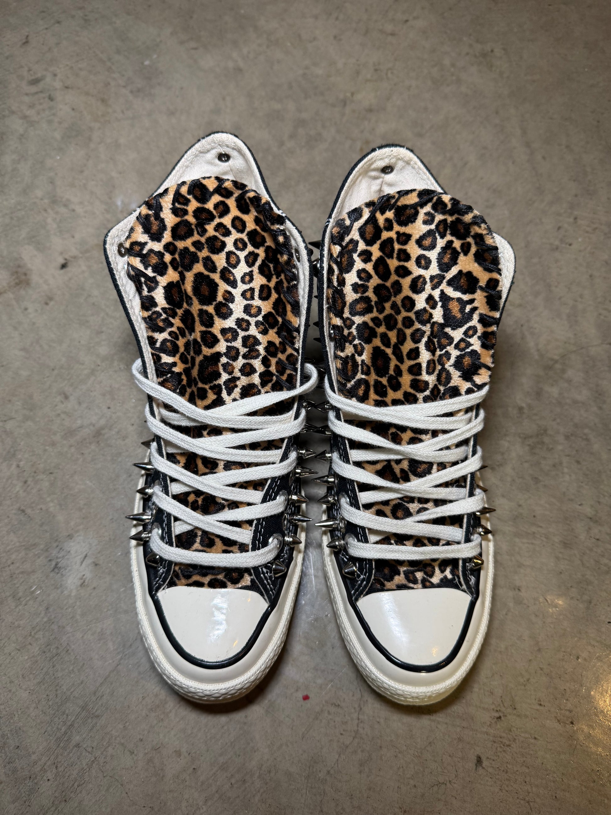70’s AllStar Leopard Chucks Brand New