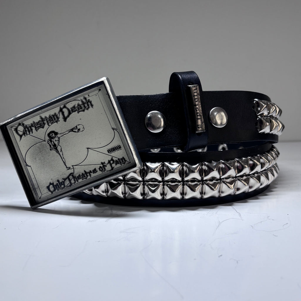 CHRISTAIN DEATH STUDDED BELT