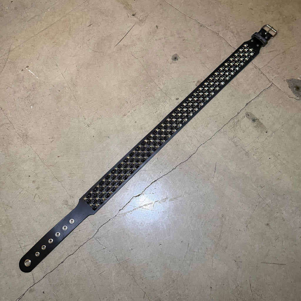 4-Row Checkered Belt XL