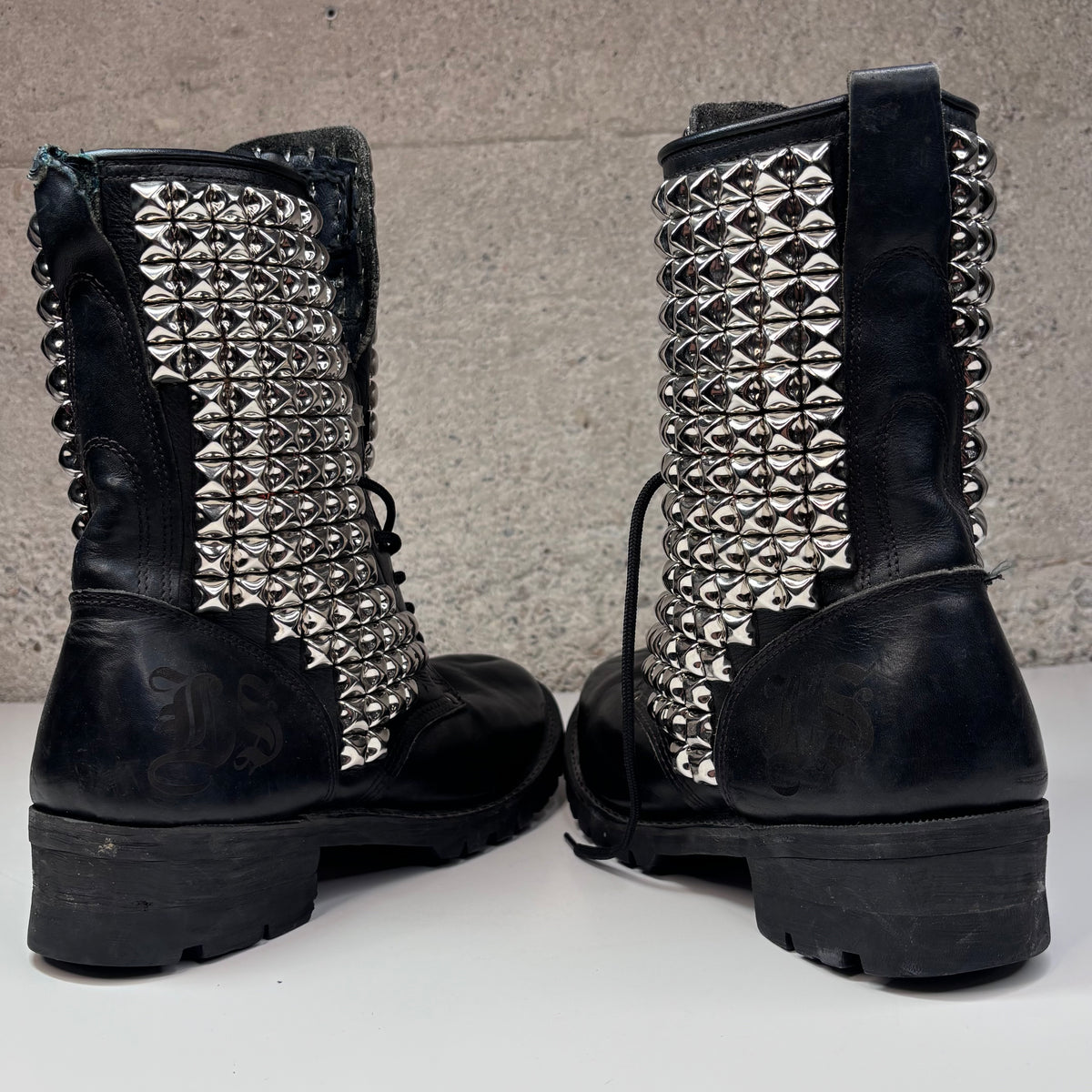 VINTAGE STUDDED HARLEY DAVIDSON BOOTS