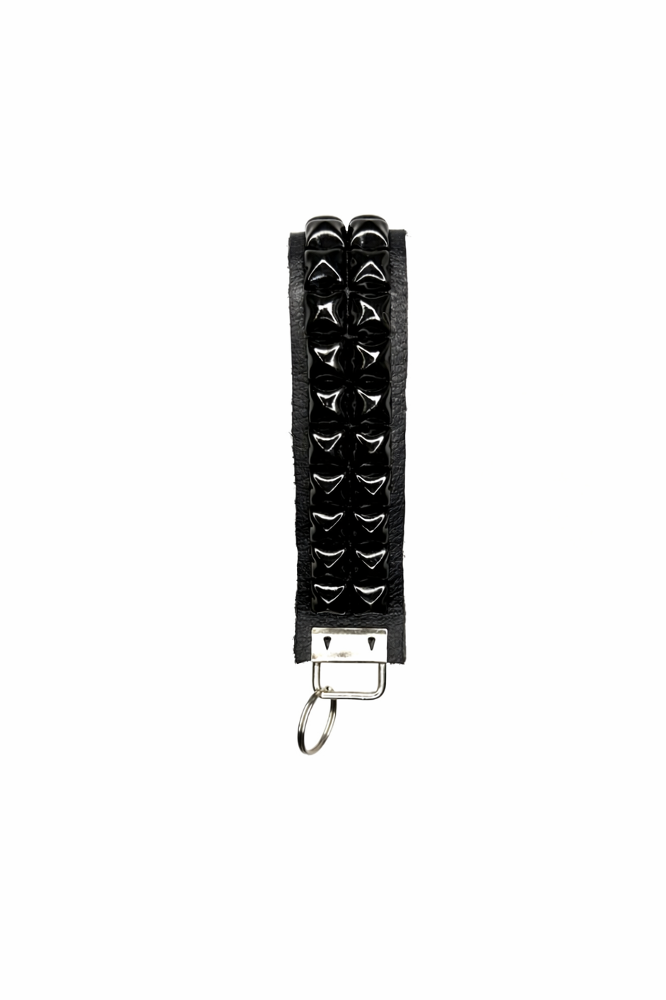 2-Row Pyramid Studded Wristlet