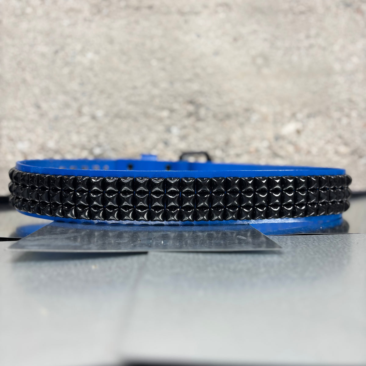 DEEP BLUE LIPSTAIN CUSTOM BELT