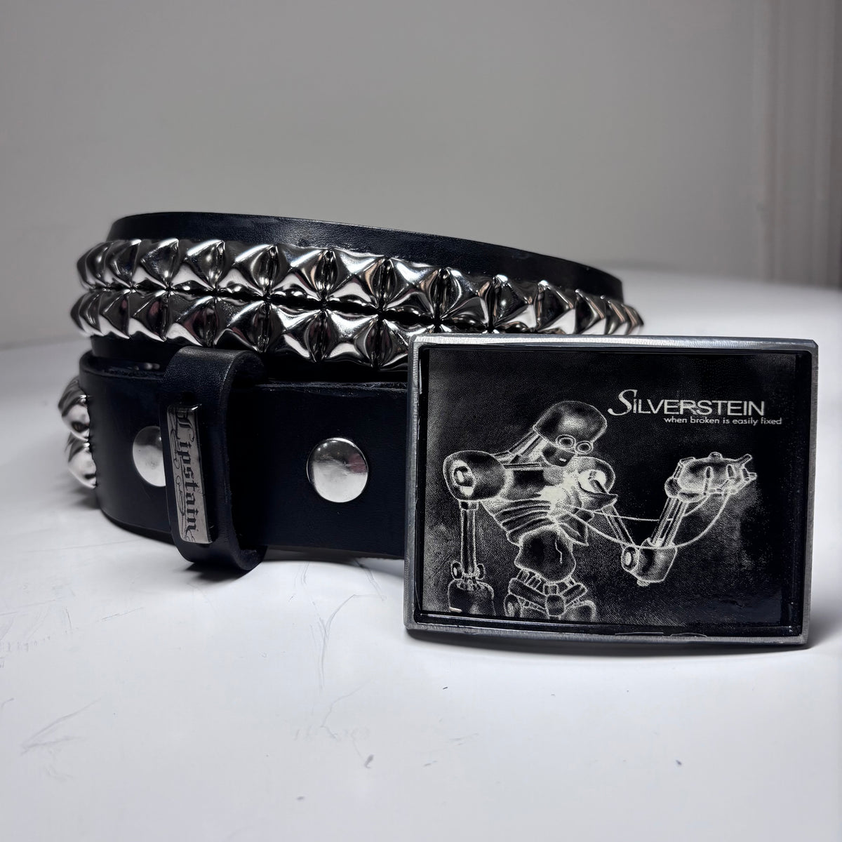 SILVERSTEIN STUDDED BELT