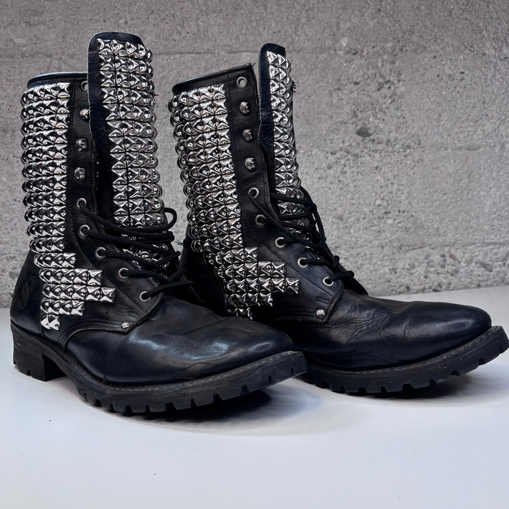 VINTAGE STUDDED HARLEY DAVIDSON BOOTS