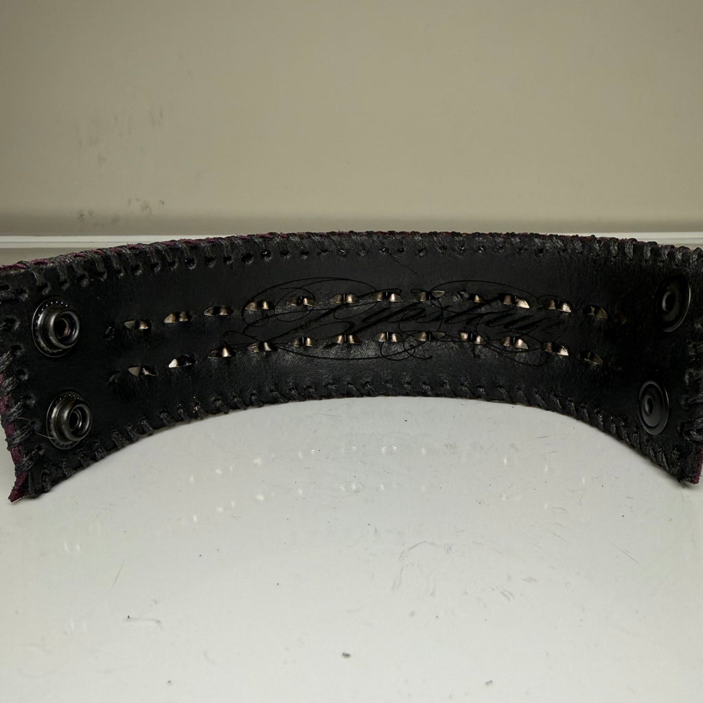 PURPLE SUEDE CUFF