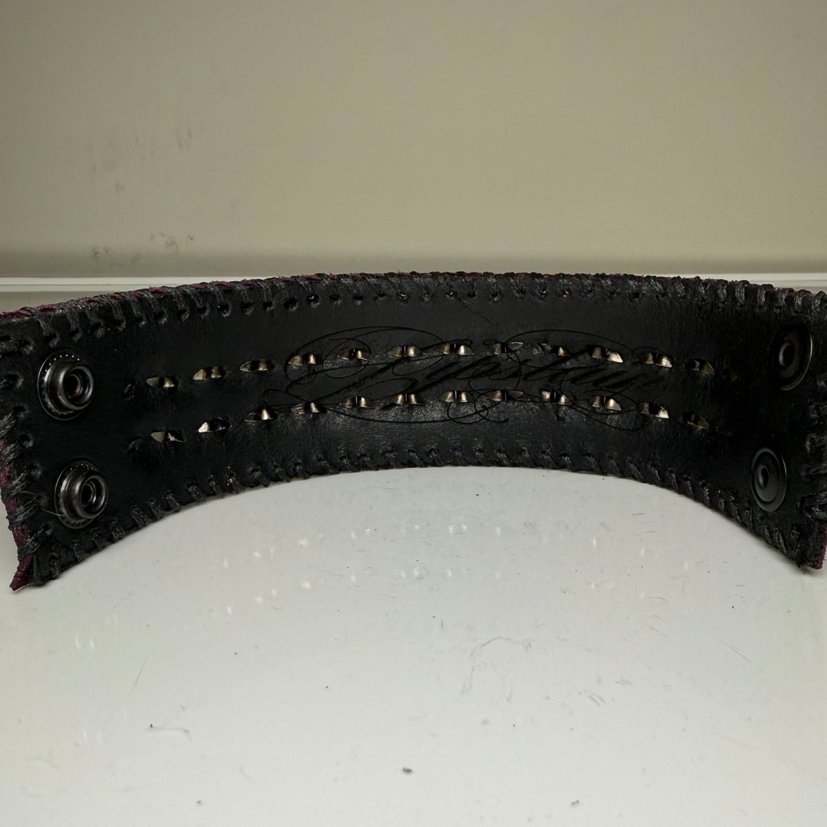 PURPLE SUEDE CUFF