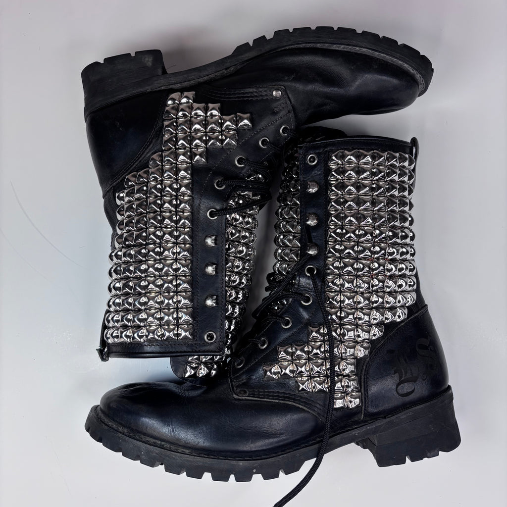 VINTAGE STUDDED HARLEY DAVIDSON BOOTS