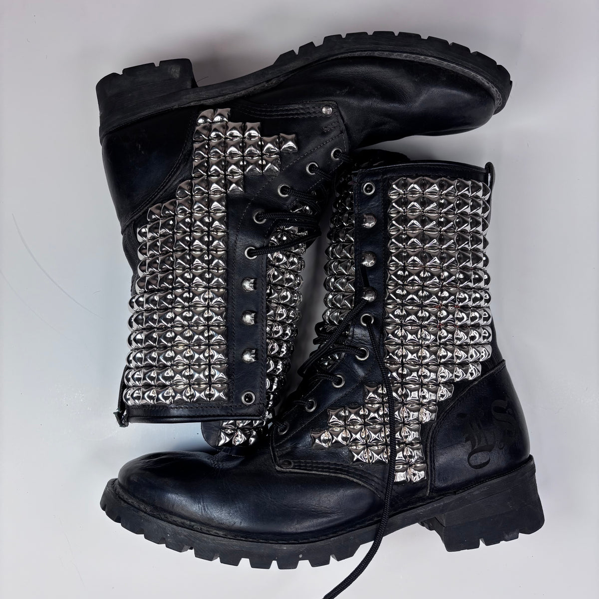 VINTAGE STUDDED HARLEY DAVIDSON BOOTS