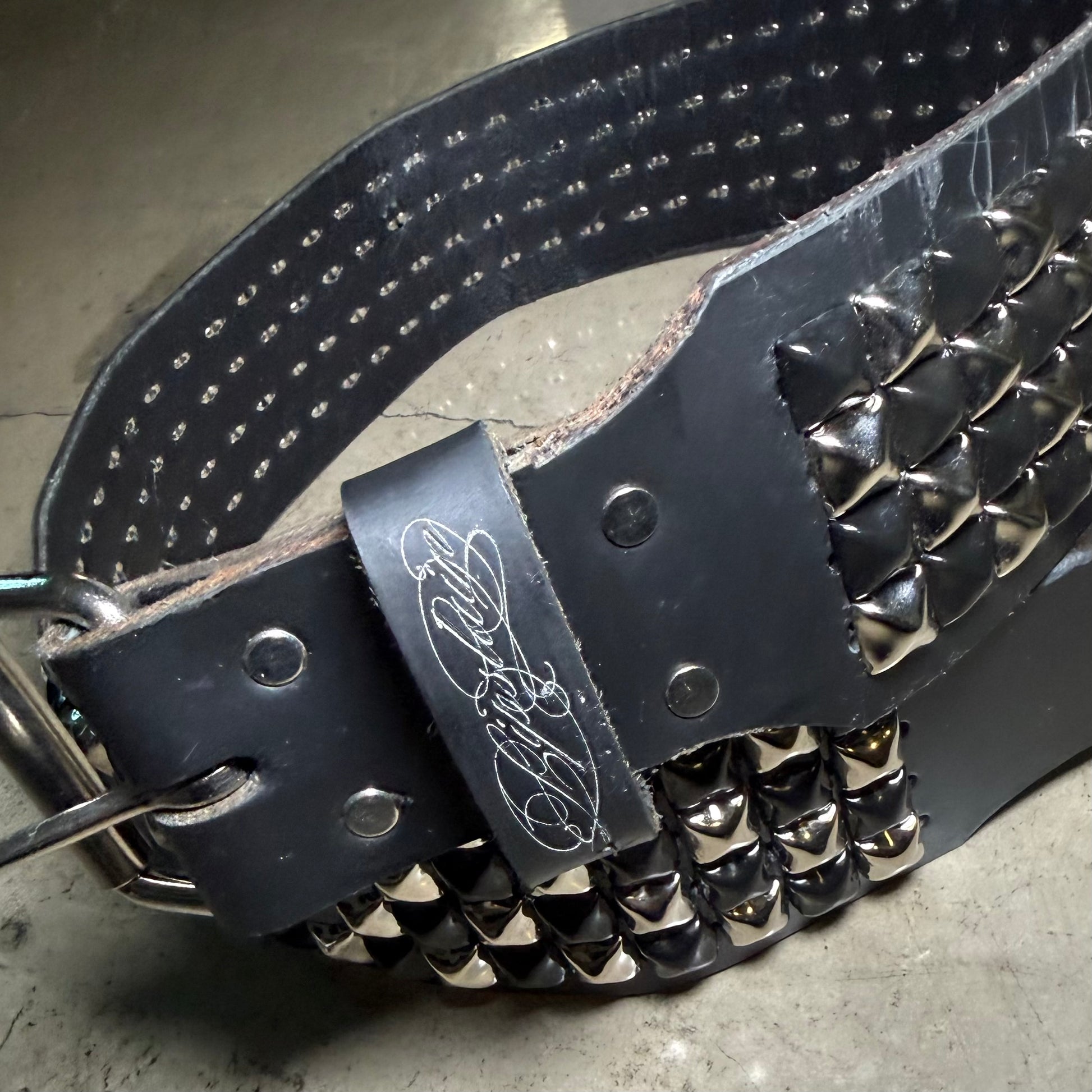 4-Row Checkered Belt XL