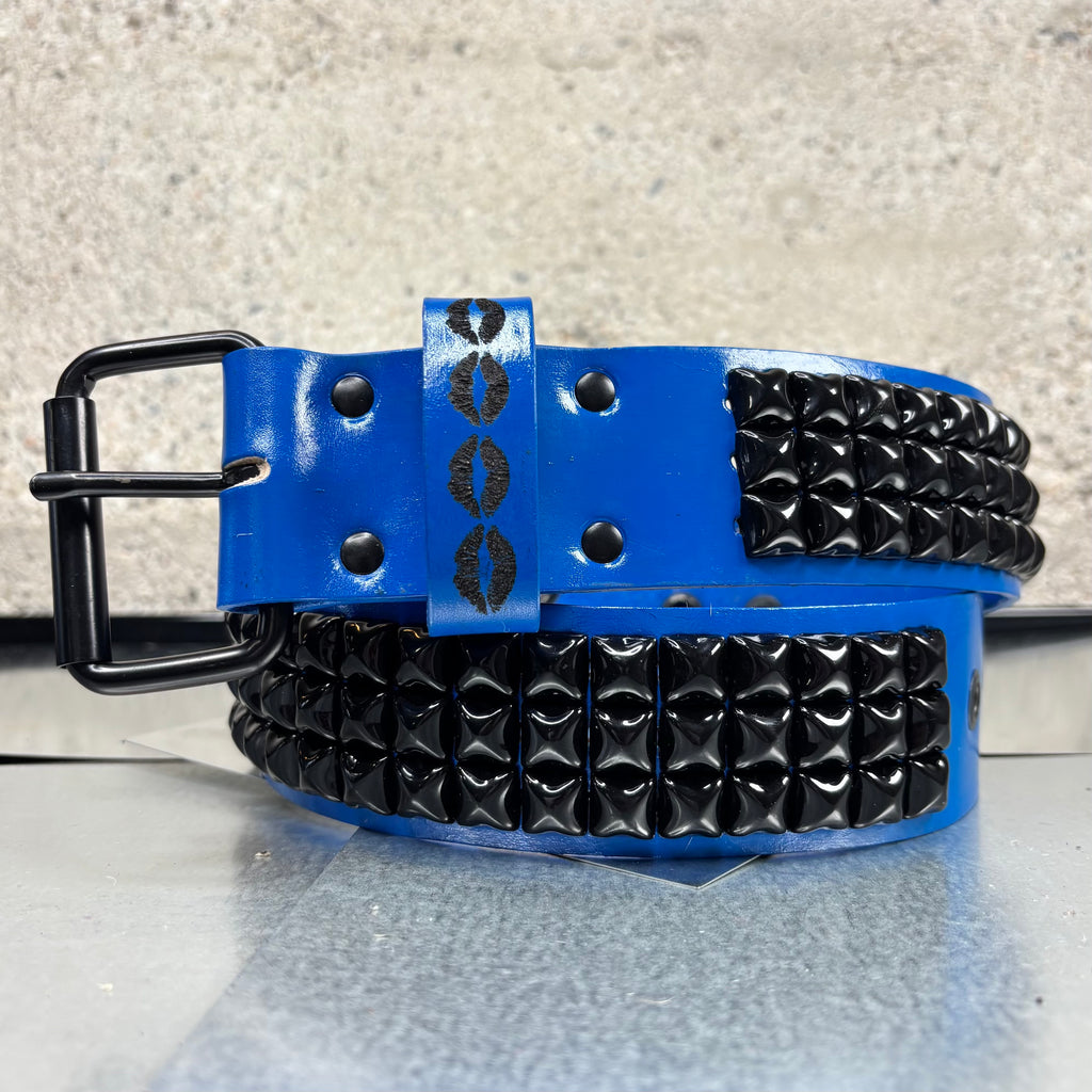 DEEP BLUE LIPSTAIN CUSTOM BELT