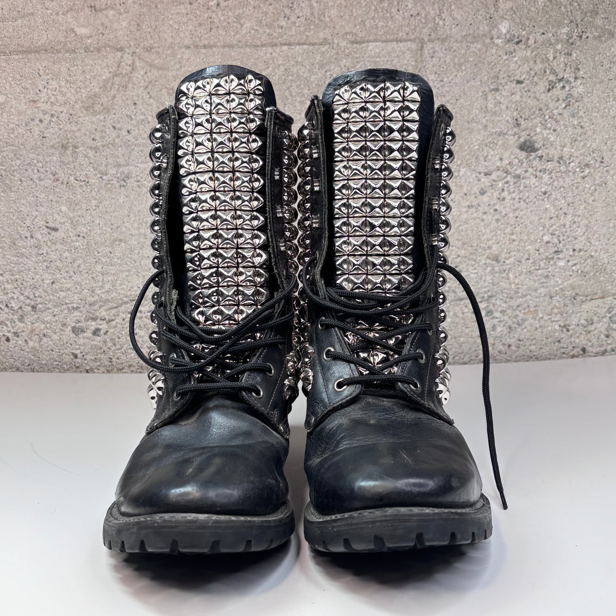 VINTAGE STUDDED HARLEY DAVIDSON BOOTS