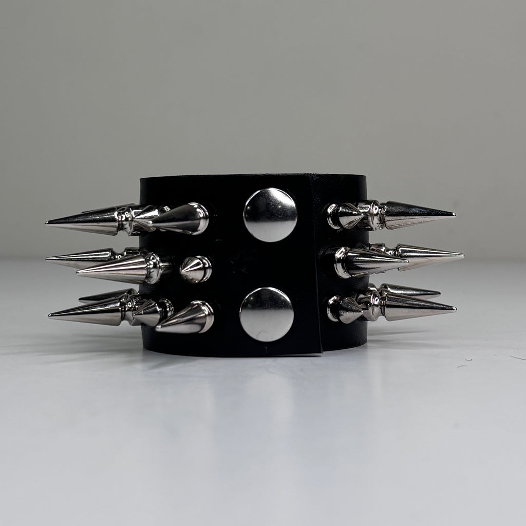 MULTI 3/ROW SPIKEY CUFF