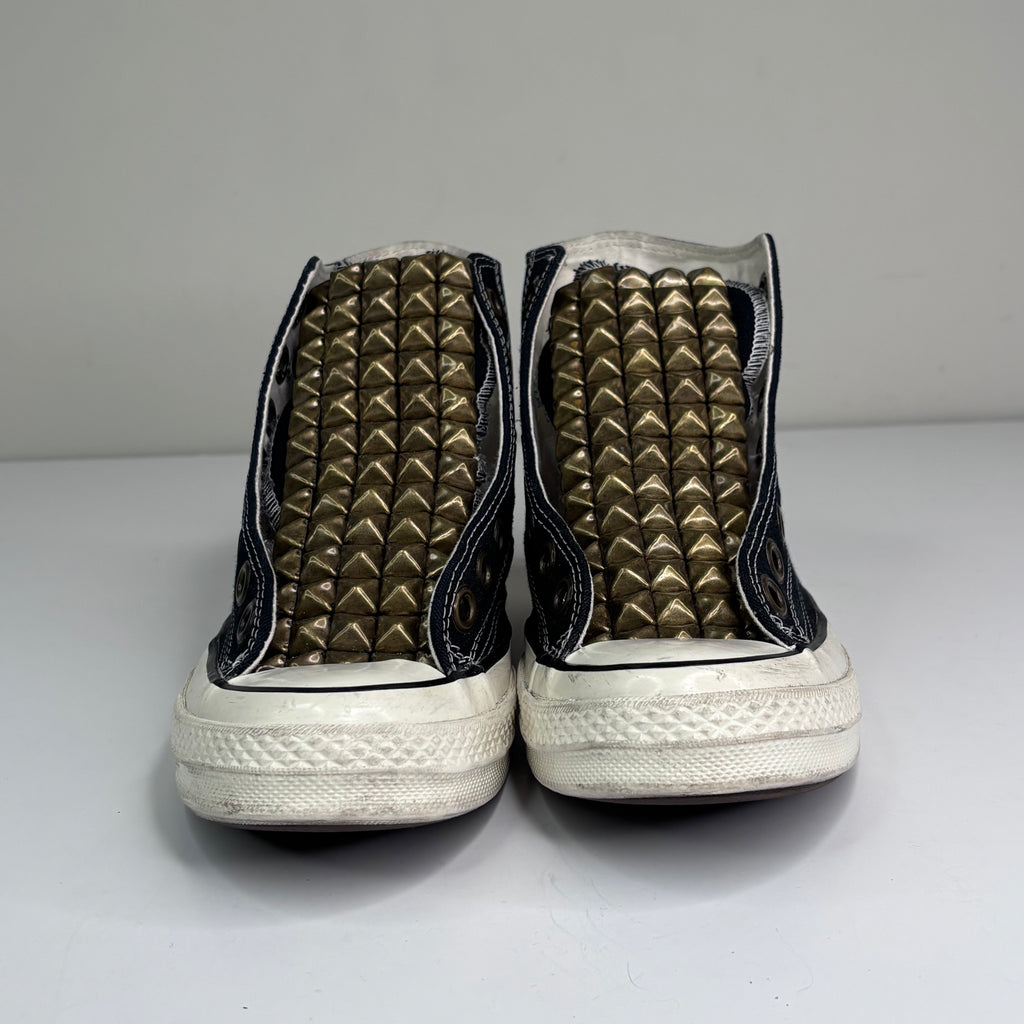 CUSTOM ANTIQUE BRASS STUDDED CONVERSE
