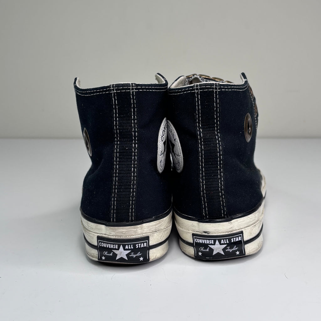 CUSTOM ANTIQUE BRASS STUDDED CONVERSE