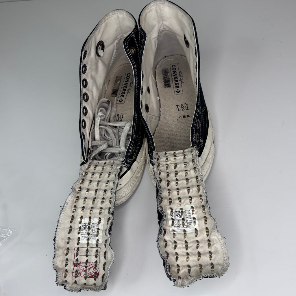 CUSTOM ANTIQUE BRASS STUDDED CONVERSE