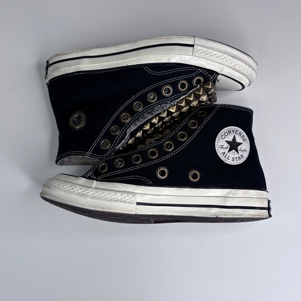CUSTOM ANTIQUE BRASS STUDDED CONVERSE